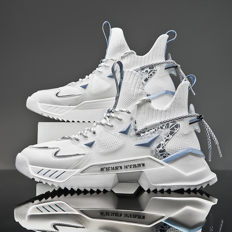 Sepatu-Pria-Sneakers-Pria-Sepatu-Mewah-Tenis-Sepatu-Kasual-Pria-Sepatu-Balap-Off-Putih-Sepatu-Kasual